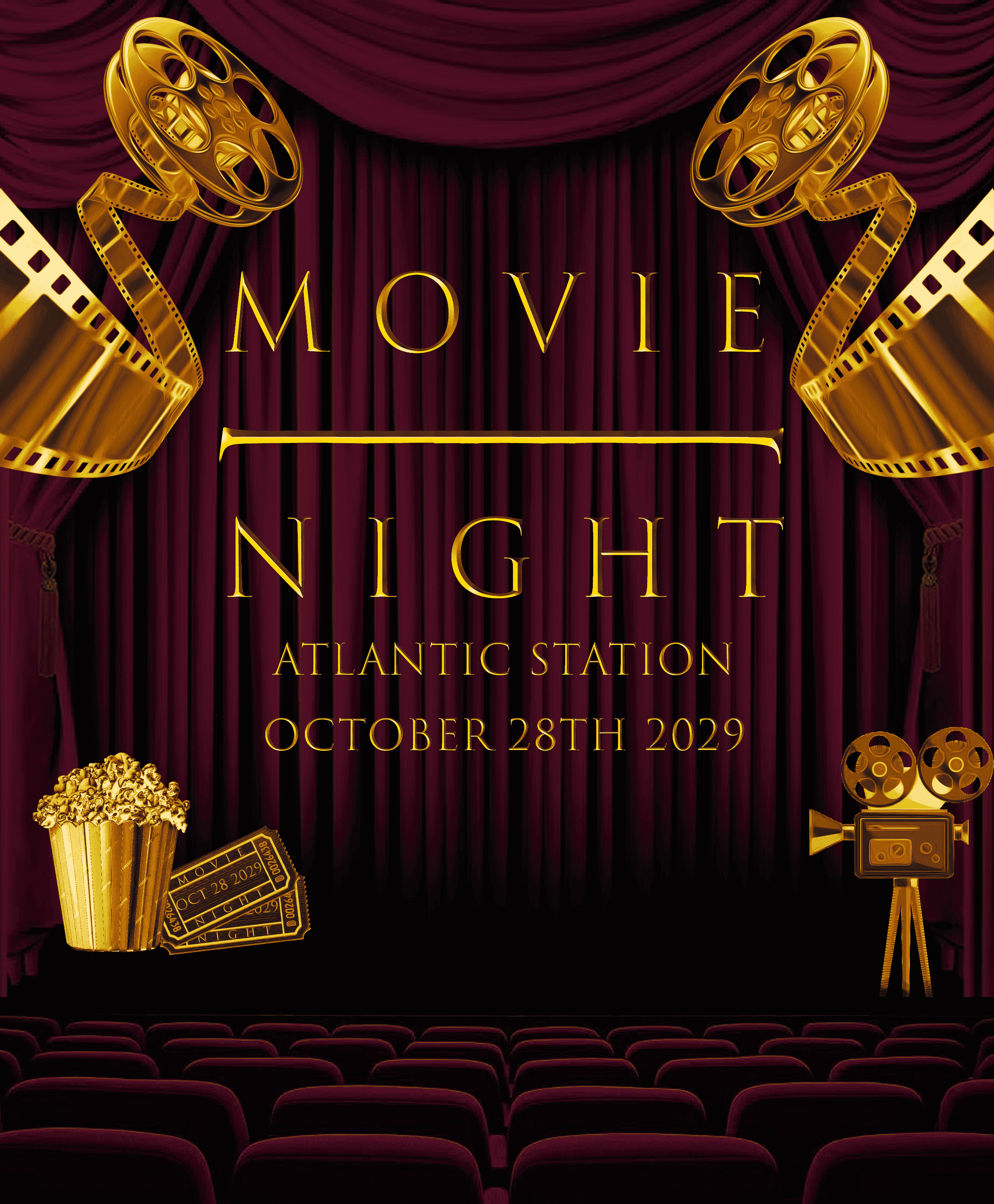 Movi Night Poster
